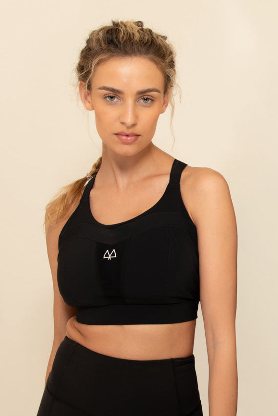 Maaree Solidarity High Impact Sports Bra Black